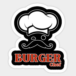 BURGER Chef Sticker